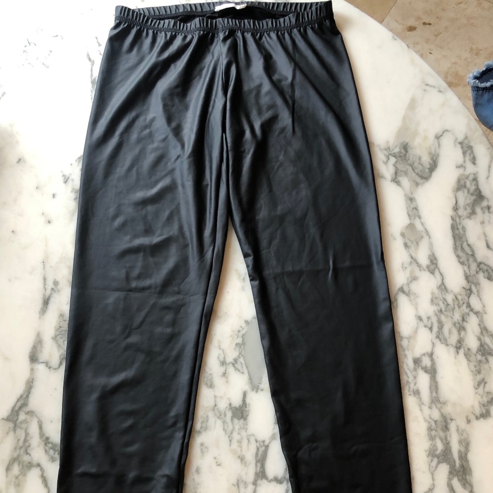 LUSH Leatherette Leggings